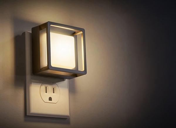 Lámpara nocturna con luz LED